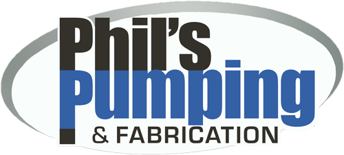 Phil's Pumping and Fabrication branding