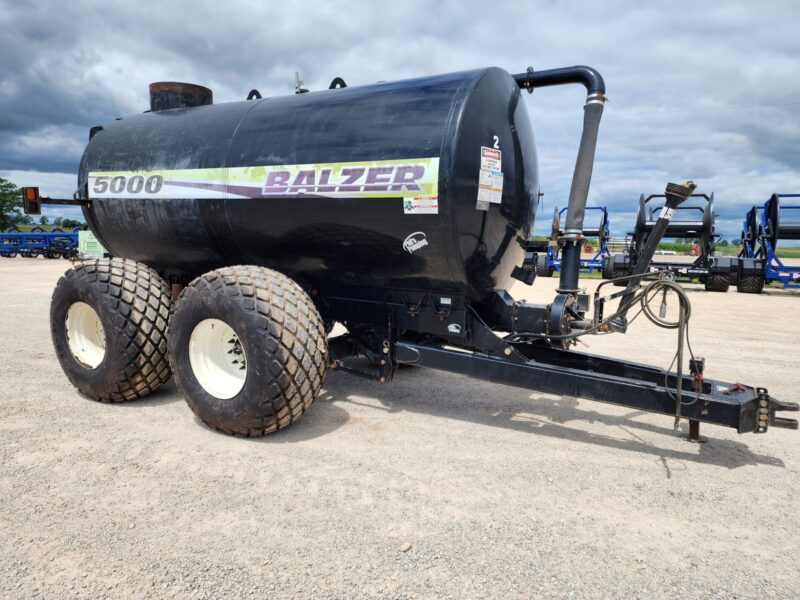 #2 ’20 Balzer 5000 Gallon Tanker w. Steerable Axle