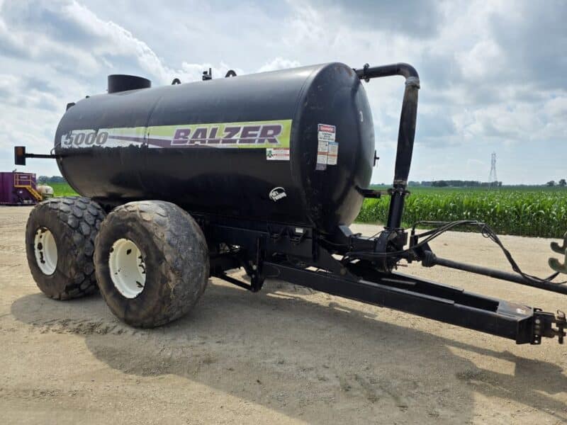 #3 ’20 Balzer 5000 Gallon Tanker w. Steerable Axle