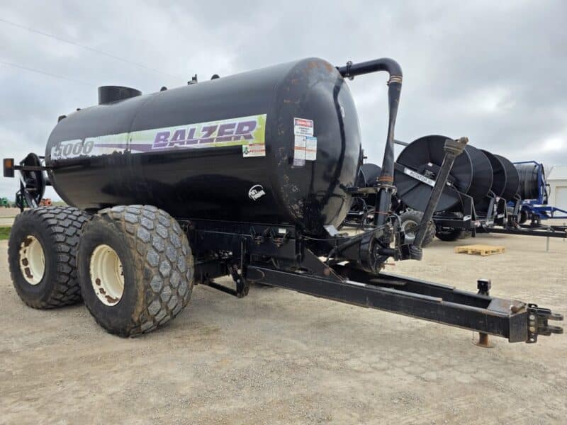 #3 ’20 Balzer 5000 Gallon Tanker w. Steerable Axle