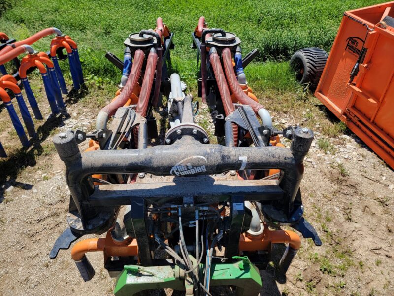 Used #7 48′ Dribble Bar with 4″ Drop Hoses