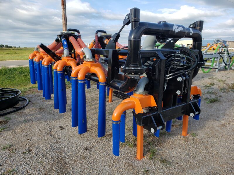 New 48′ Dribble Bar with 4″ Drop Hoses