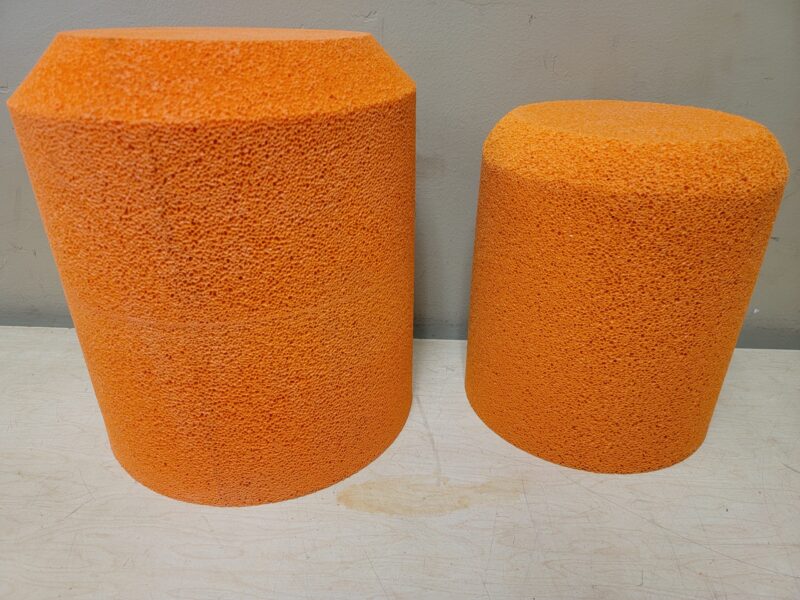 Cleanout Sponge Balls & Sponge Cylinders