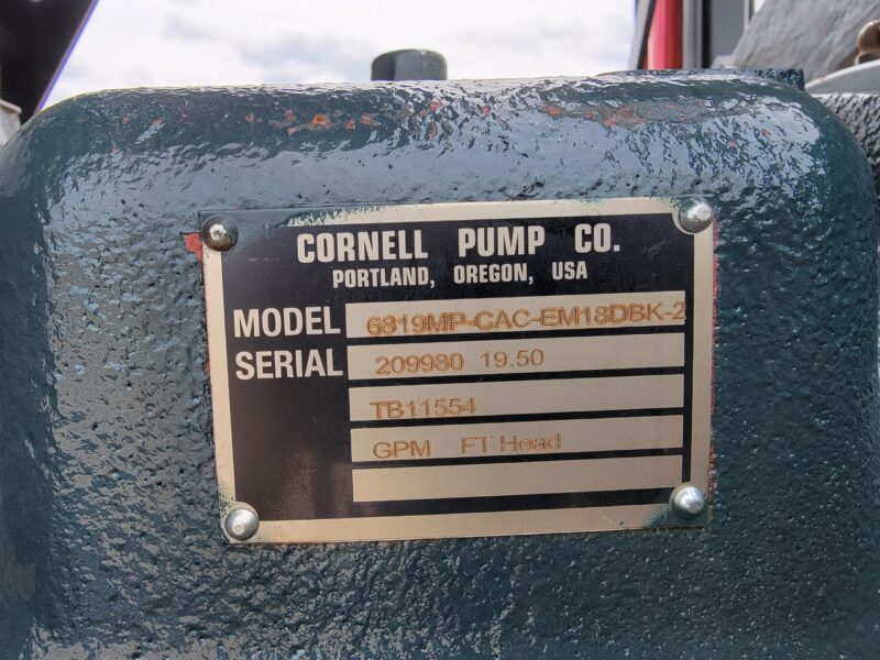 Phil’s #32 Cummins Engine Cornell Power Unit