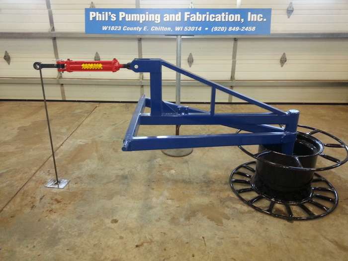 NEW Phil’s Irrigation Hose Pivot Rim Manure Injection System