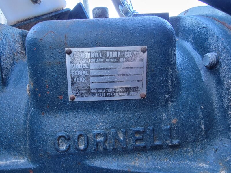 4NHTB Cornell Pto Pump Cart w. bypass and pig launcher