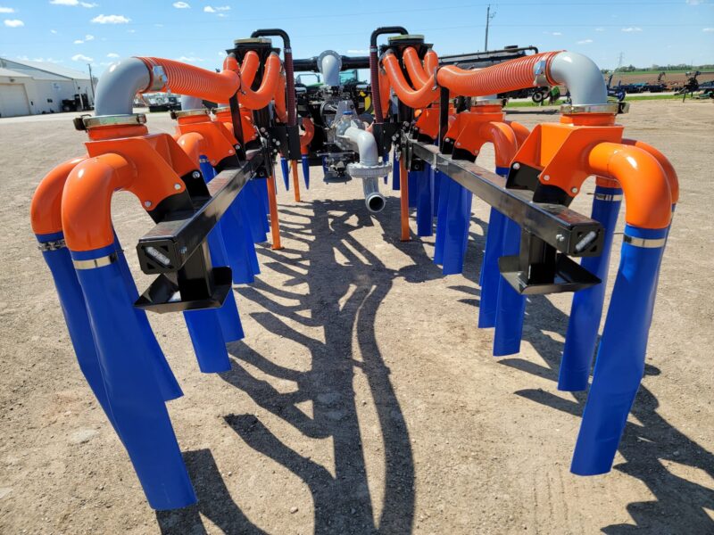 Used #10 48′ Dribble Bar with 4″ Drop Hoses