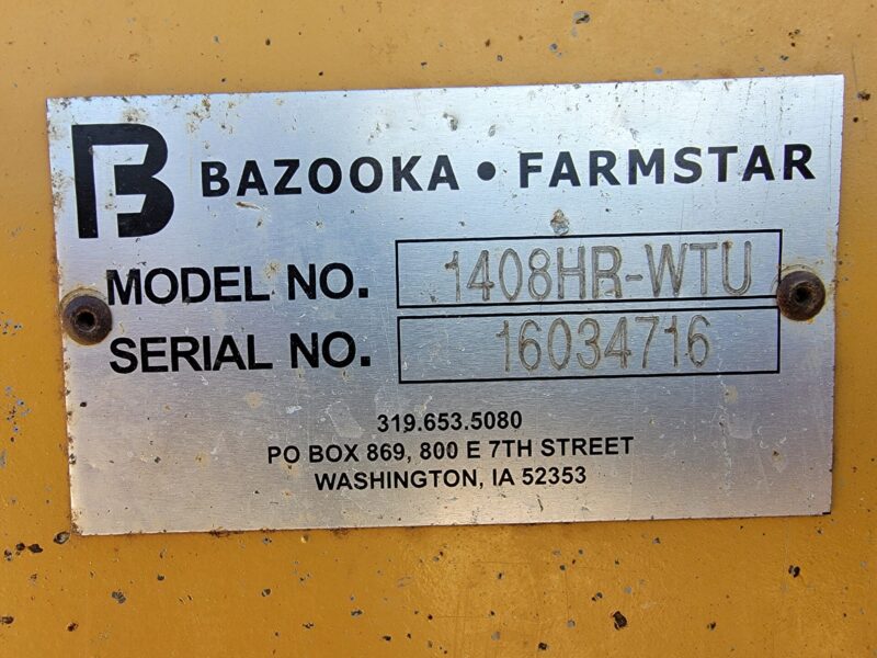 1408 Bazooka Farmstar Hose Cart Holds 8-8″ Hoses