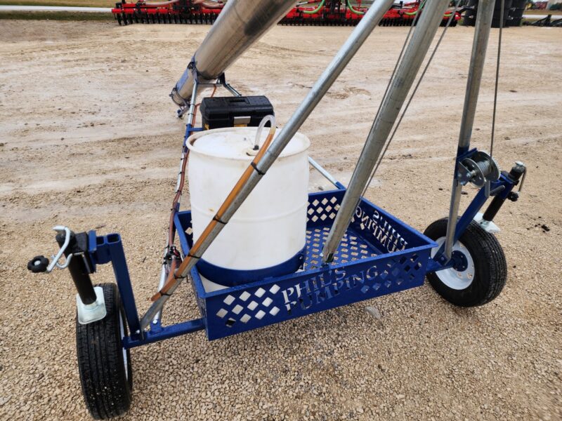 12″ Phil’s Load Stand w.Basket, Foam Injection, Wheel Jacks & Lights.