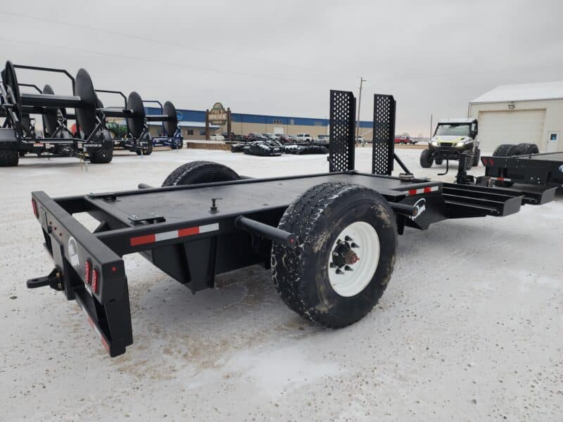 Single Axle Pump Trailers w. UTV Ramps