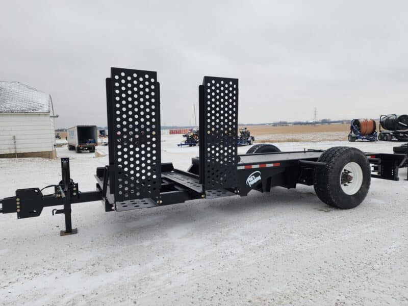 Single Axle Pump Trailers w. UTV Ramps