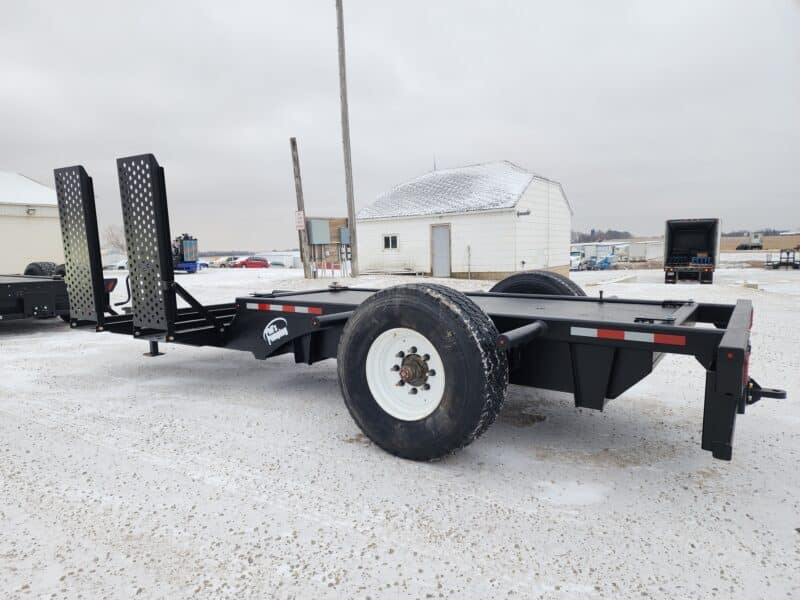 Single Axle Pump Trailers w. UTV Ramps