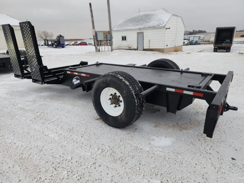 Single Axle Pump Trailers w. UTV Ramps