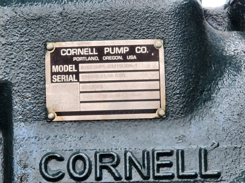 #35 693 HP Cat Powered 81022MPL Cornell Powerunit