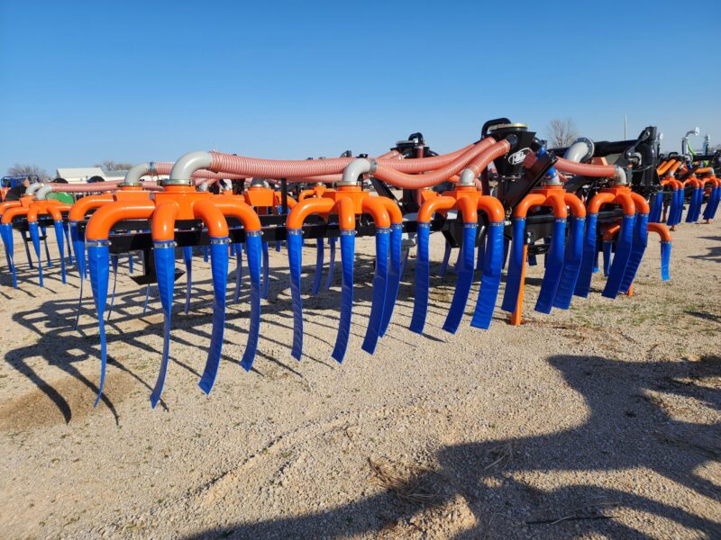 #24 48′ Dribble Bar with 4″ Drop Hoses