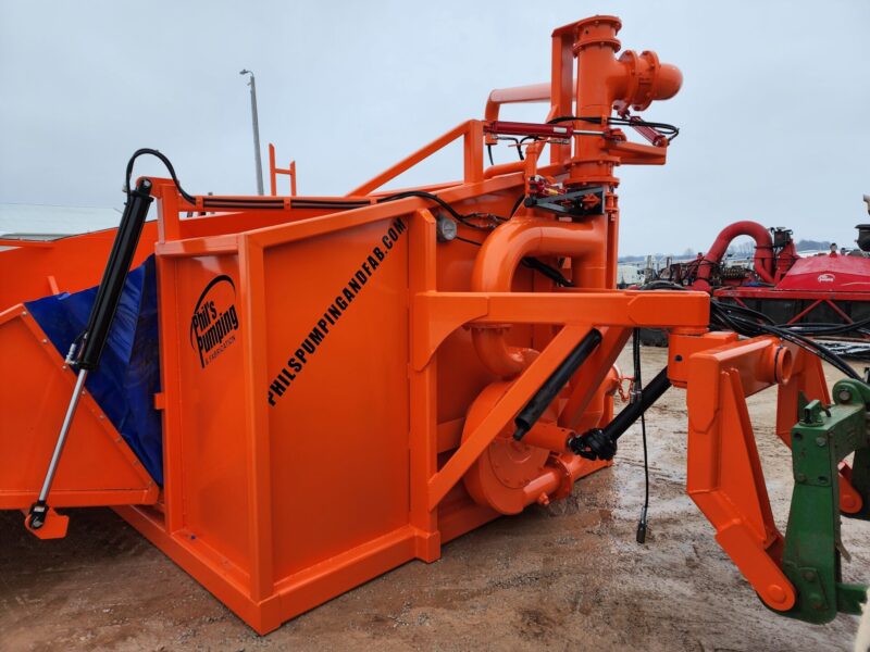 Phil’s 10,000 Gallon Pumping Dumpster w. 8″ Load Stand