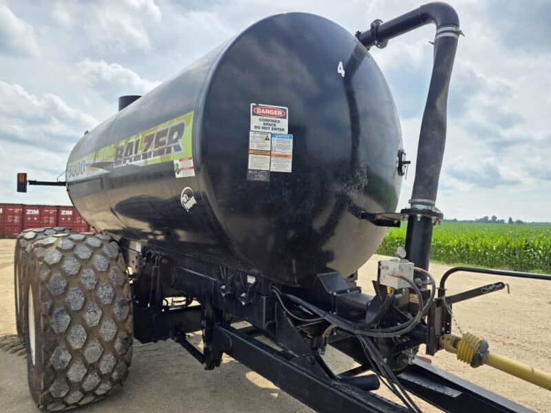 #4 Balzer 5000 Gallon Tanker w. Steerable Axle