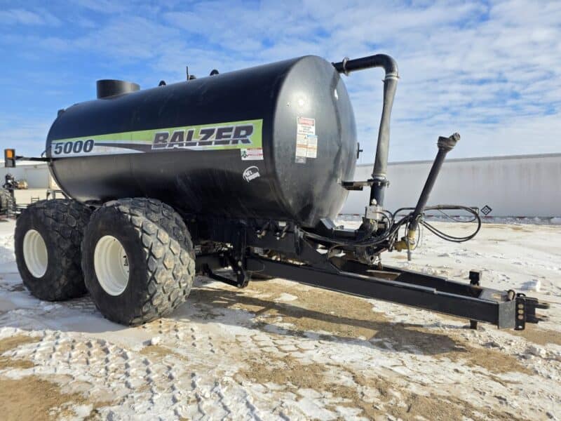 #4 Balzer 5000 Gallon Tanker w. Steerable Axle