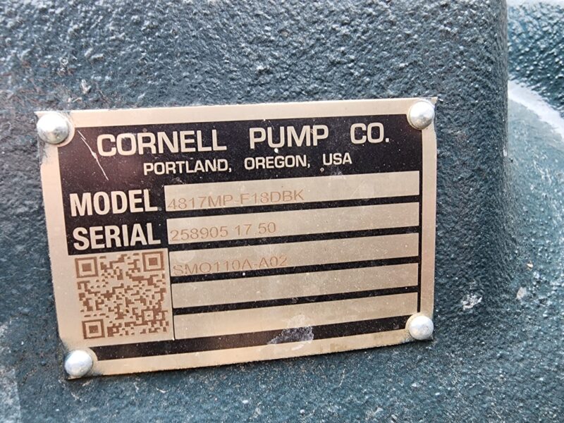 #1 Phil’s 4817MP CAC Cornell Sand PTO Pump w. Pig Launcher