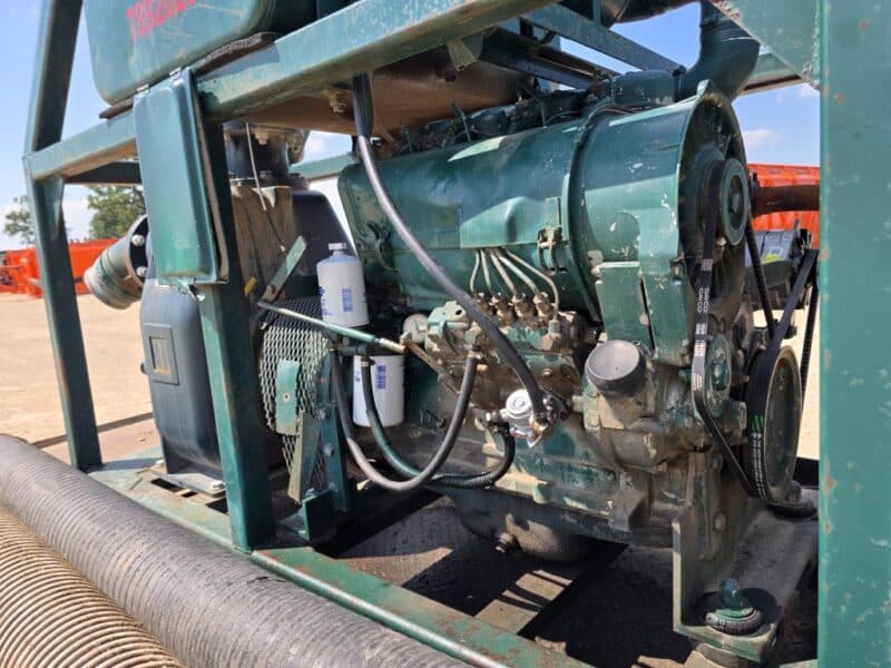 6STX Cornell Trash Pump w. Deutz Engine on Trailer