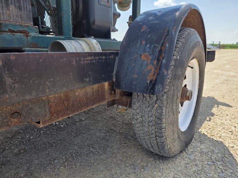 6STX Cornell Trash Pump w. Deutz Engine on Trailer
