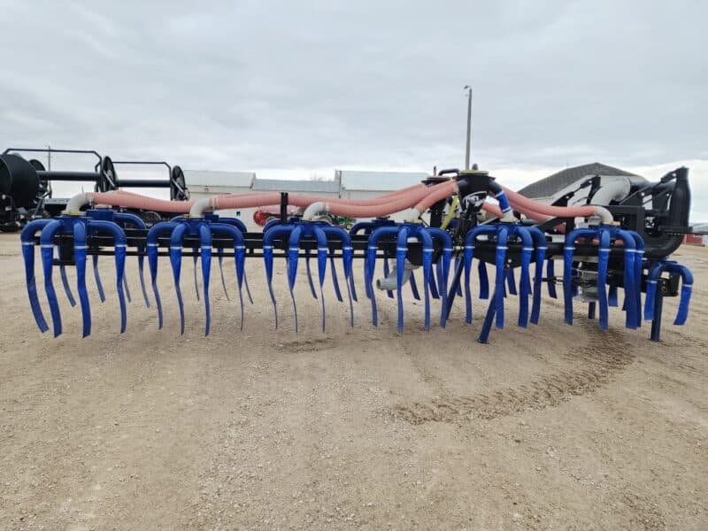 New 56′ Dribble Bar, 8″ Swing pipe w. 4″ Drop Hoses