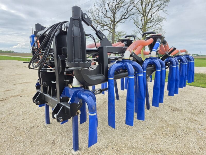 New 48′ Dribble Bar with 4″ Drop Hoses