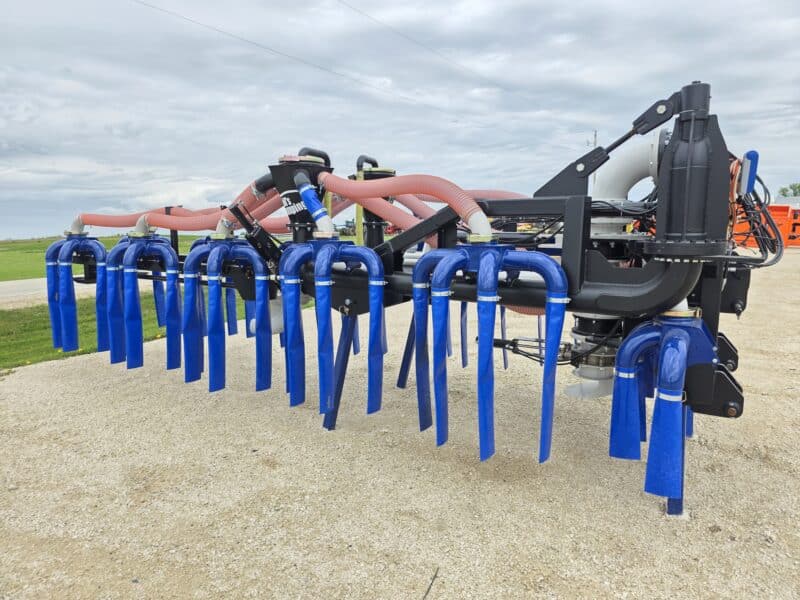 New 48′ Dribble Bar with 4″ Drop Hoses