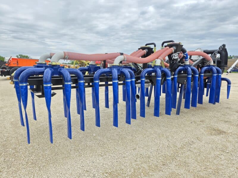 New 48′ Dribble Bar with 4″ Drop Hoses