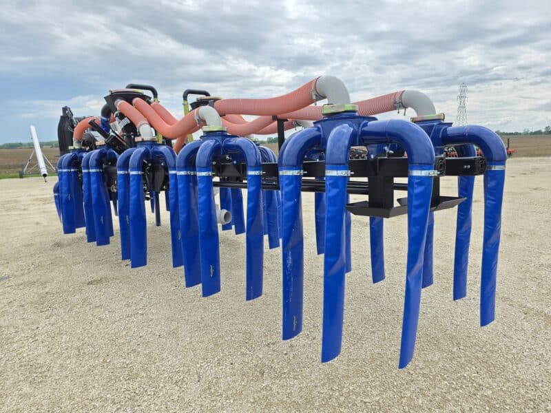 New 48′ Dribble Bar with 4″ Drop Hoses