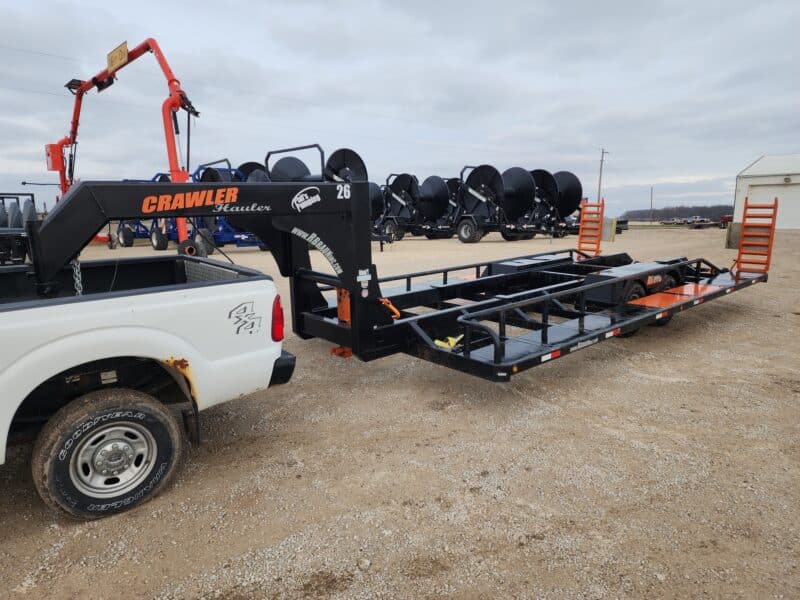 F-26 RBraun Gooseneck Style Manure Boat Trailer