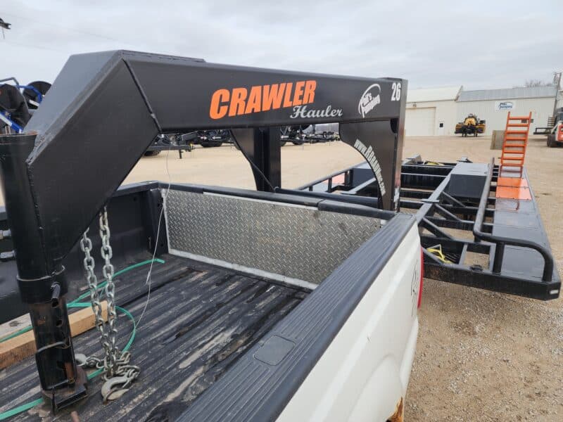 F-26 RBraun Gooseneck Style Manure Boat Trailer