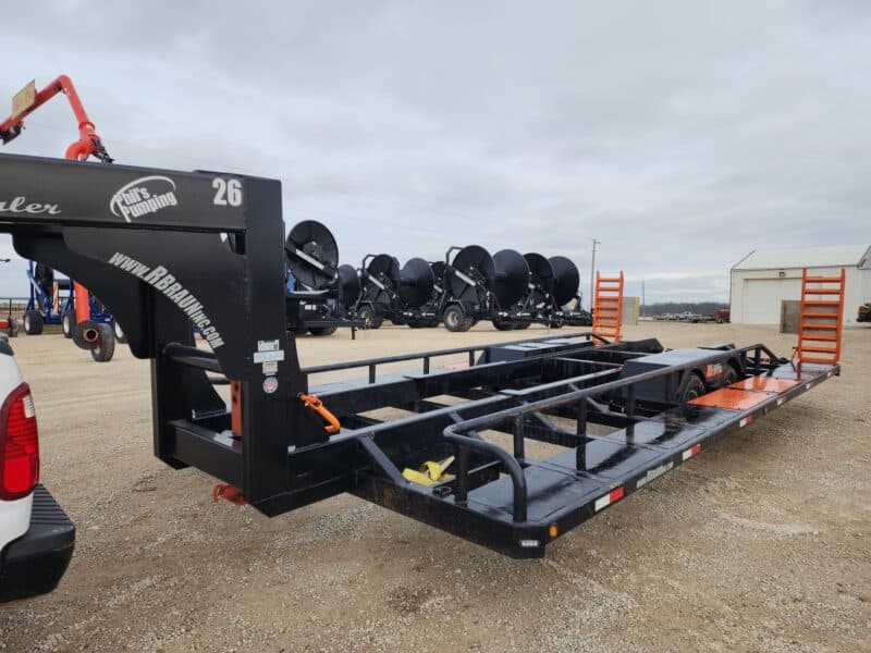 F-26 RBraun Gooseneck Style Manure Boat Trailer