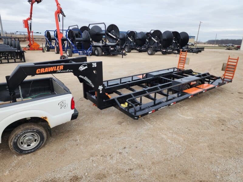 F-26 RBraun Gooseneck Style Manure Boat Trailer