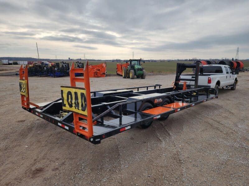 F-26 RBraun Gooseneck Style Manure Boat Trailer