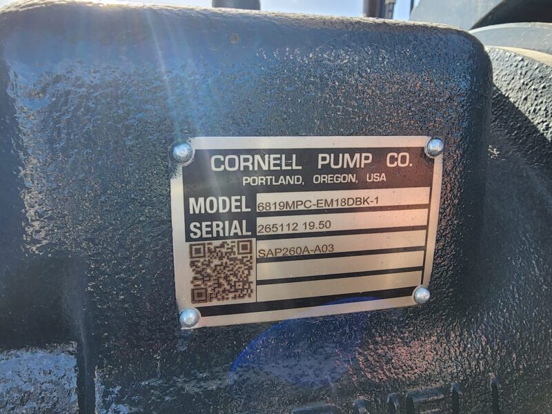 Phil’s #42 C15 Caterpillar Engine Cornell Power Unit 6819MPC Sand Cornell