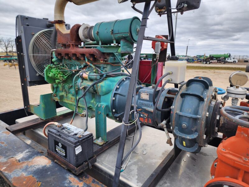 6.8L John Deere Engine Unit w. 4514 Cornell Pump