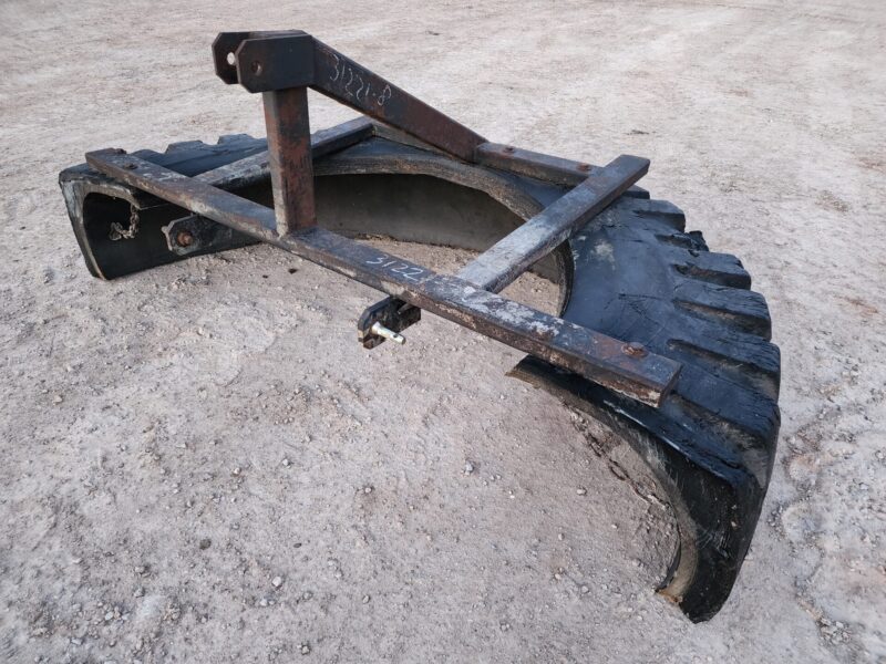 8Ft 3 Pt Manure Alley Scraper, Used Very Lightly!