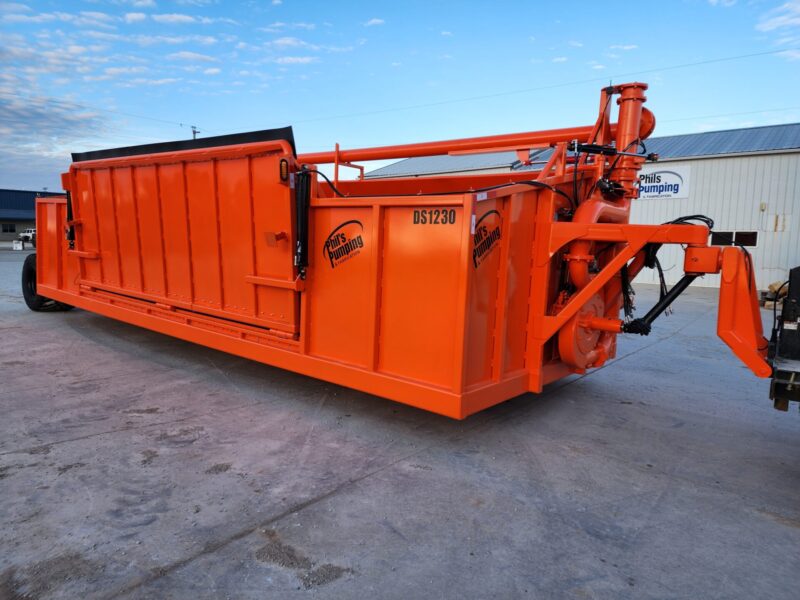 Phil’s DS1230 16,000 Gallon Pumping Dumpster High Volume Pump w. Load Stand.