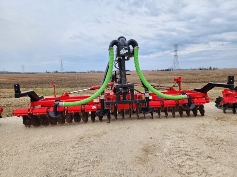 8437 Phil’s Pumping 20′ Pottinger Disc Manure Incorporator w. 6″ Swing pipe