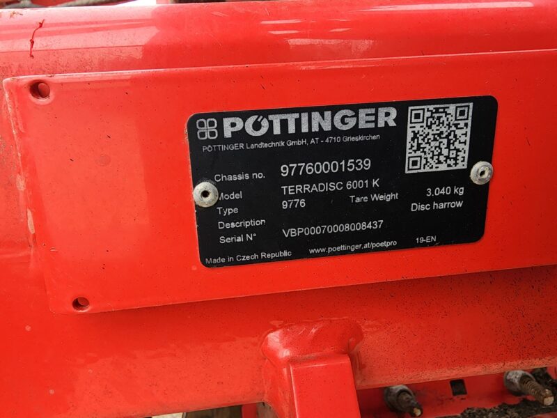 8437 Phil’s Pumping 20′ Pottinger Disc Manure Incorporator w. 6″ Swing pipe