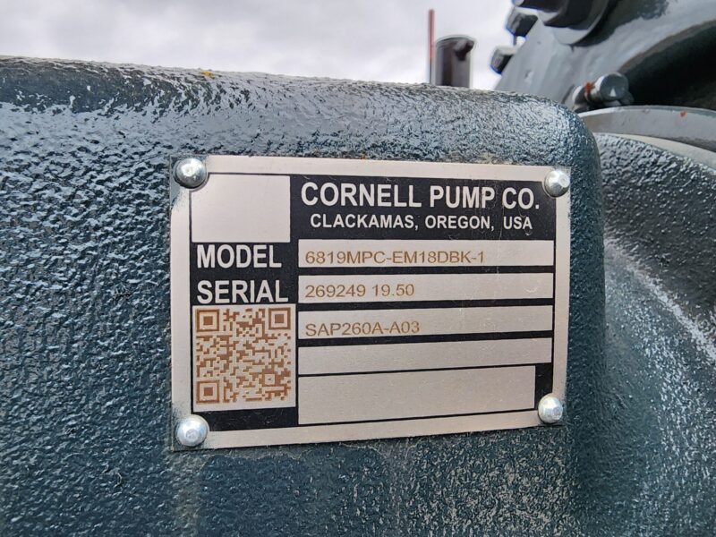 Phil’s #41 C15 Caterpillar Engine Cornell Power Unit 6819MPC Sand Cornell