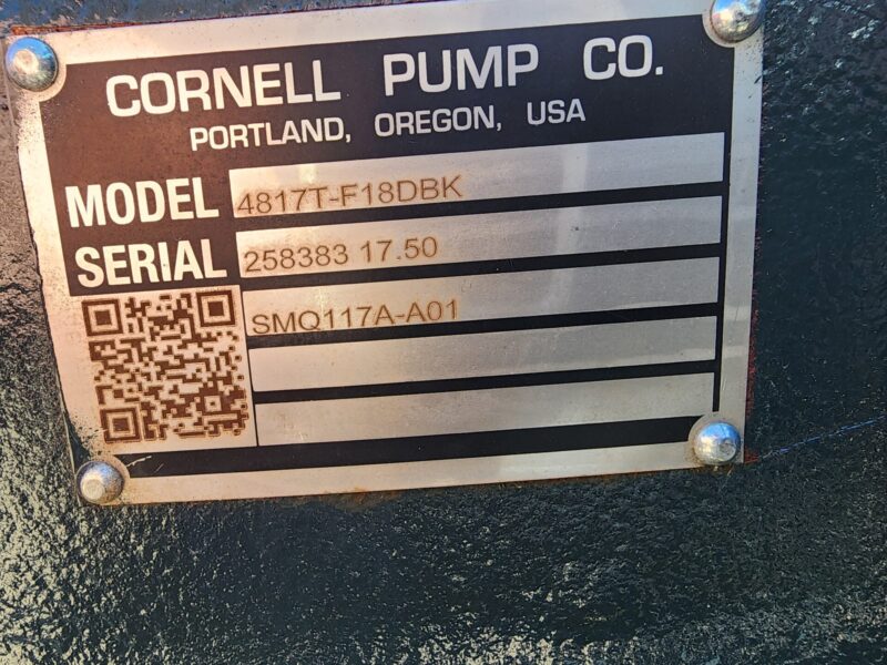 NEW Phil’s 4817T Cornell PTO Pump w. Pig Launcher