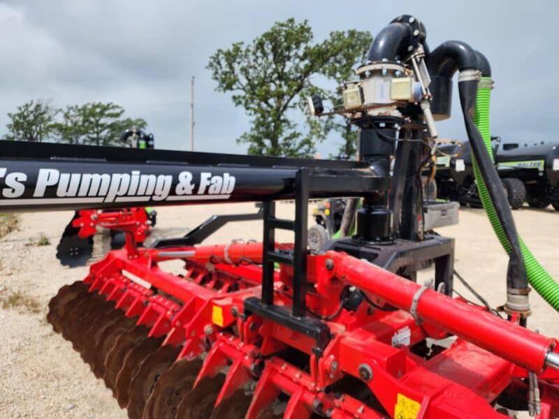 P20862102 Phil’s Pumping 20′ Pottinger Disc Manure Incorporator w. 6″ Swing pipe