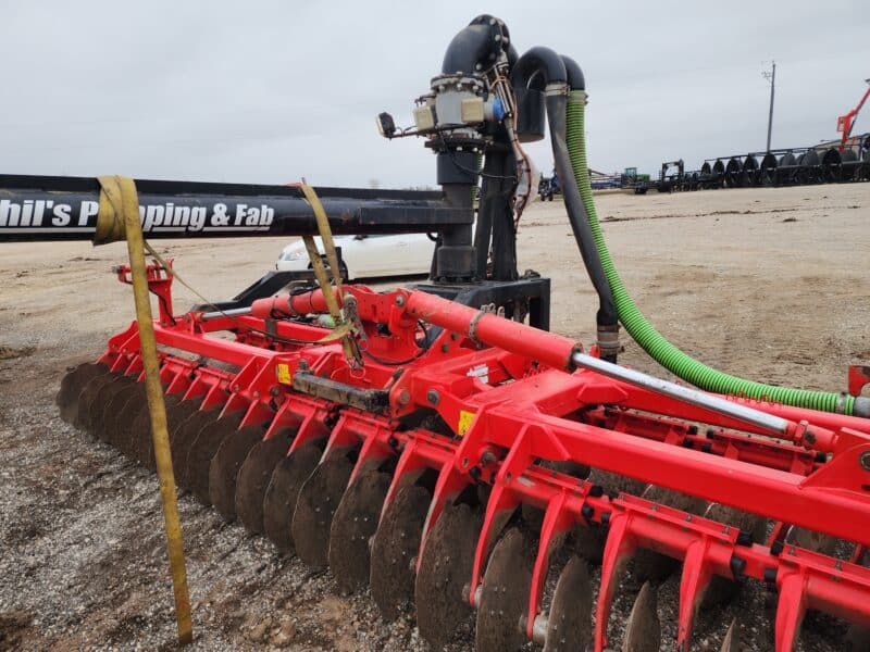 P20862102 Phil’s Pumping 20′ Pottinger Disc Manure Incorporator w. 6″ Swing pipe