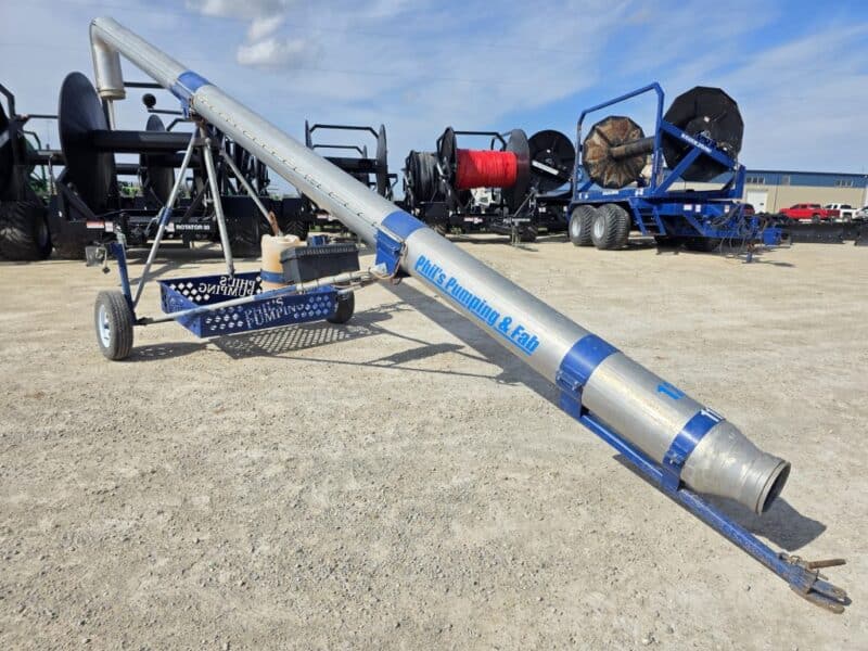 #11 12″ Phil’s Load Stand w.Basket, Foam Injection, Wheel Jacks & Lights.