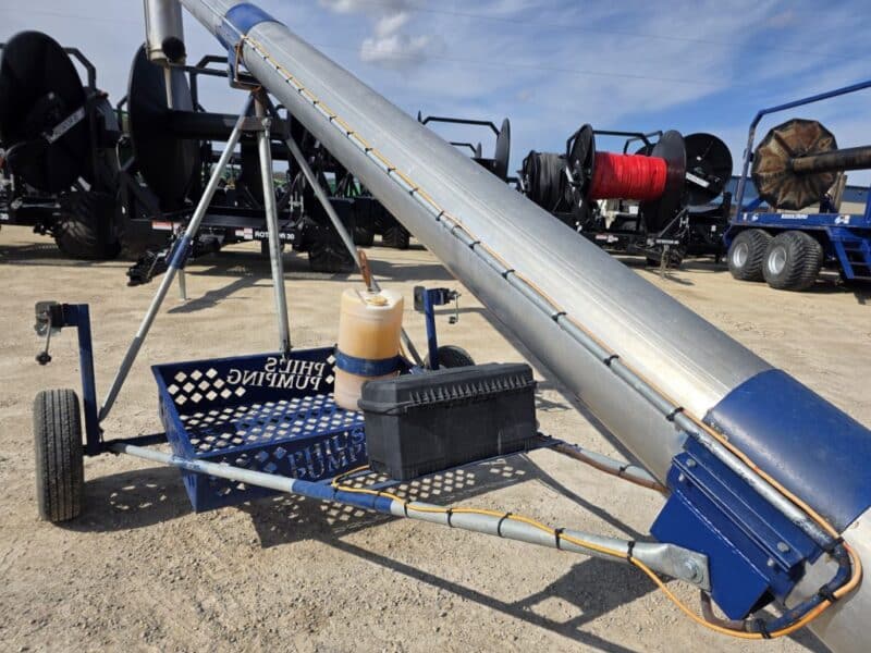 #11 12″ Phil’s Load Stand w.Basket, Foam Injection, Wheel Jacks & Lights.