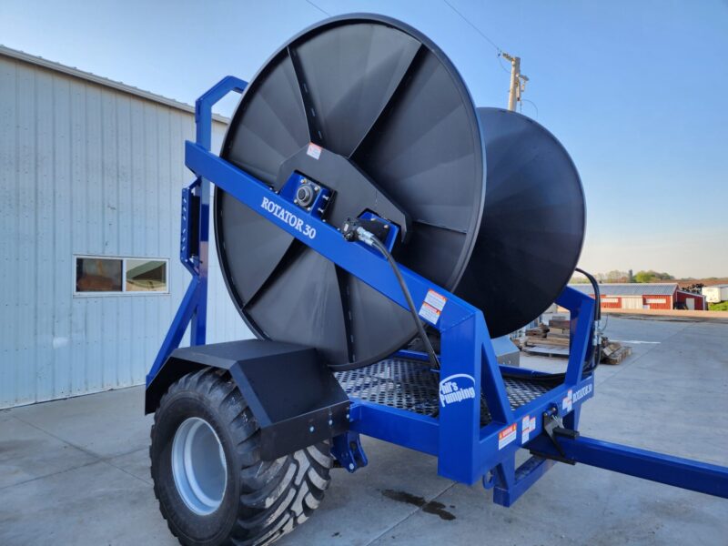 New Phil’s Pumping Rotator 30 Hose Reel Holds 10-8″