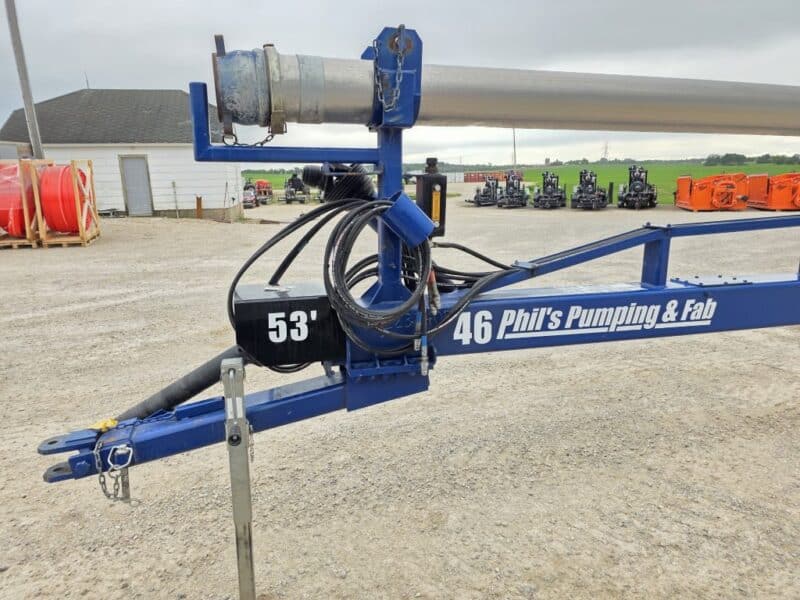 #46 8″ Phil’s 53′ Turbo Blaster Lagoon Pump