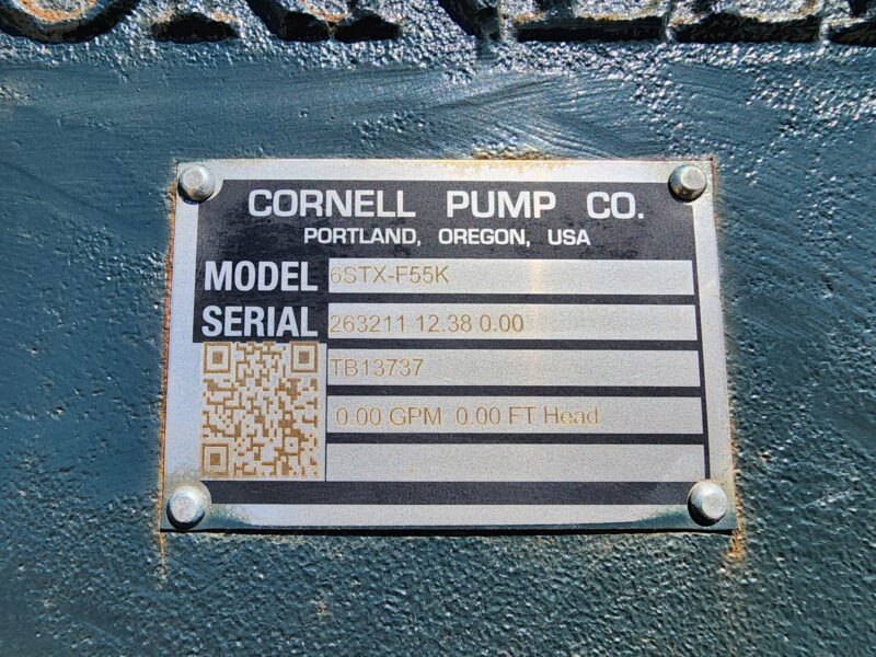 New 6″ Cornell Trash Pump